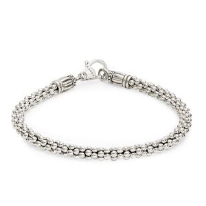 LAGOS Caviar Sterling Silver Rope 5 mm Bracelet